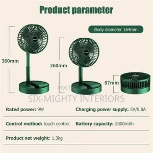 Mini Foldable Usb Rechargable Mini Hand Fan With Battery