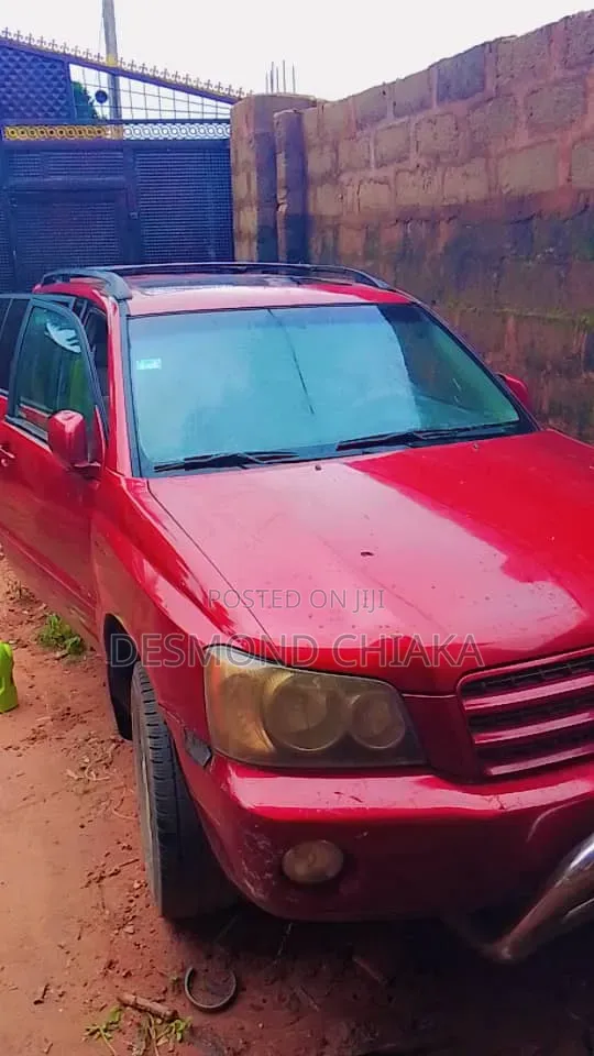Toyota Highlander 2007 Red