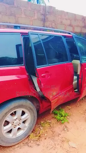 Toyota Highlander 2007 Red