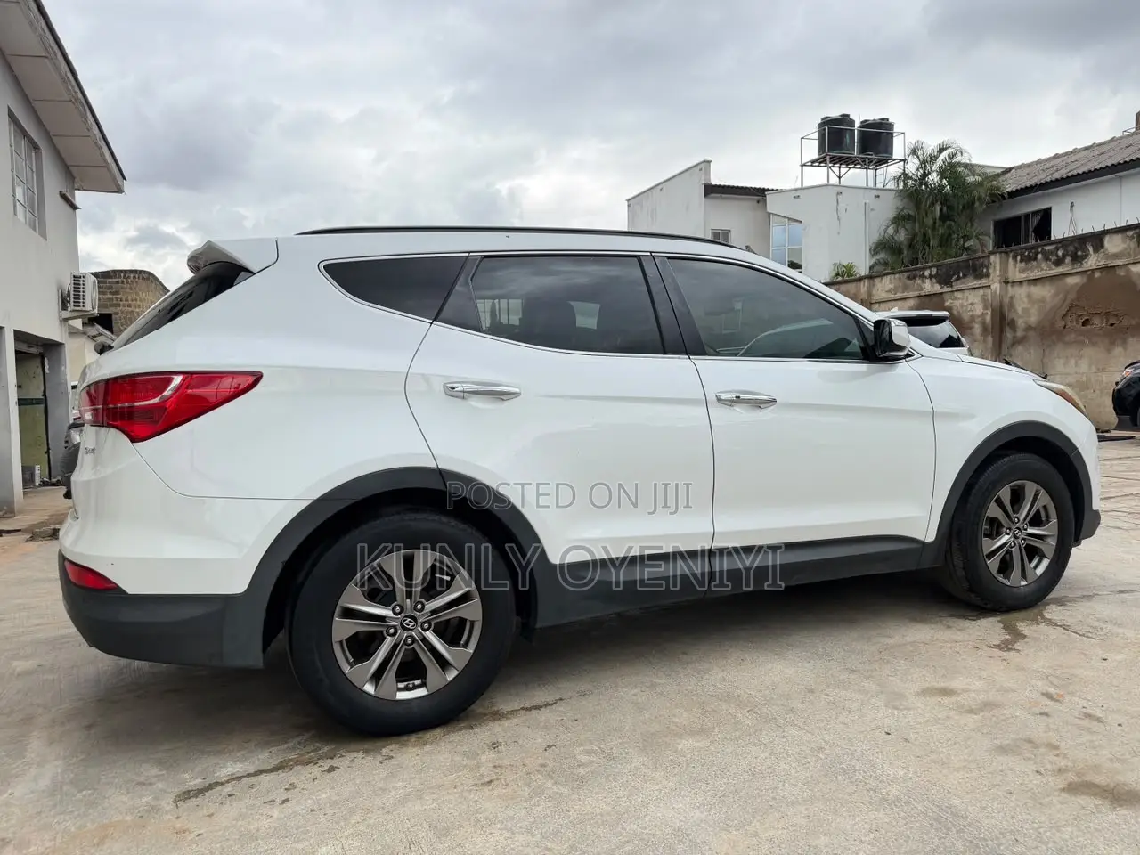 Hyundai Santa Fe 2014 White