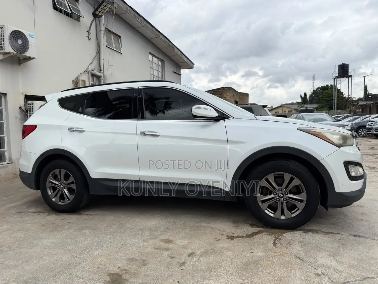Hyundai Santa Fe 2014 White