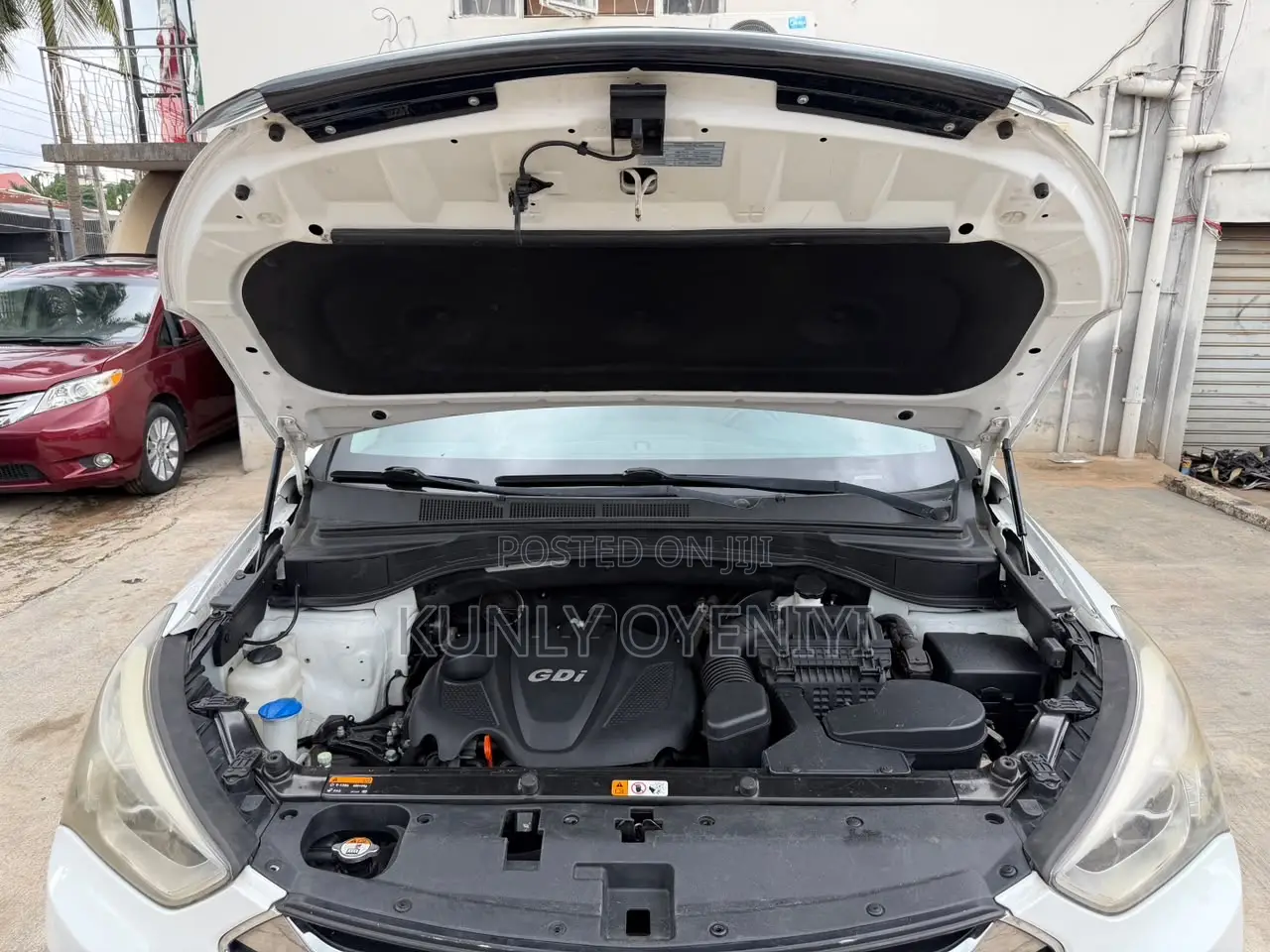 Hyundai Santa Fe 2014 White