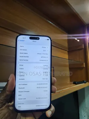Apple iPhone 17 Pro Max 1 TB Blue