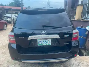 Toyota Highlander Hybrid 2008 Black