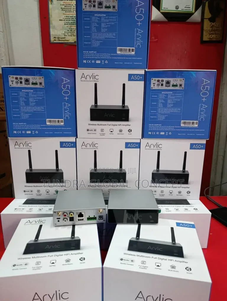 Arylic Wireless Streaming Amplifier A50+