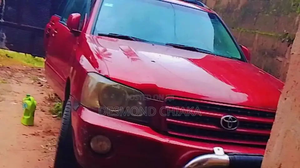 Toyota Highlander 2007 Red