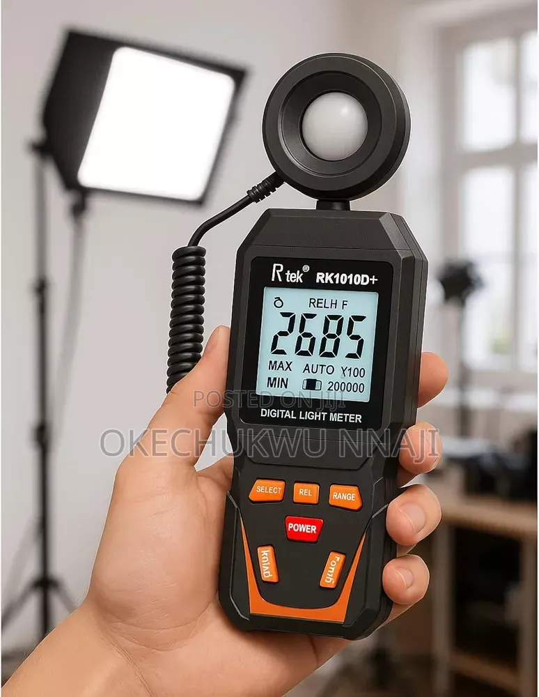 Digital Light Meter 0~200000lux Light Illuminance Lux Meter for Led