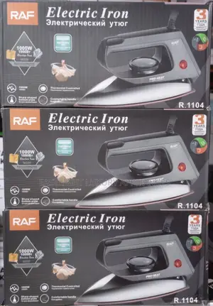 Raf Electric Dry Iron 1000w R.1104