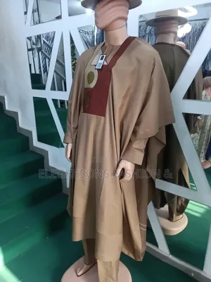 Brown Agbada for Sale