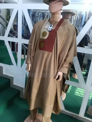 Brown Agbada for Sale