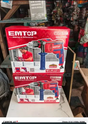 Emtop (710w) Impact Drill, An Industrial-grade Power Tool