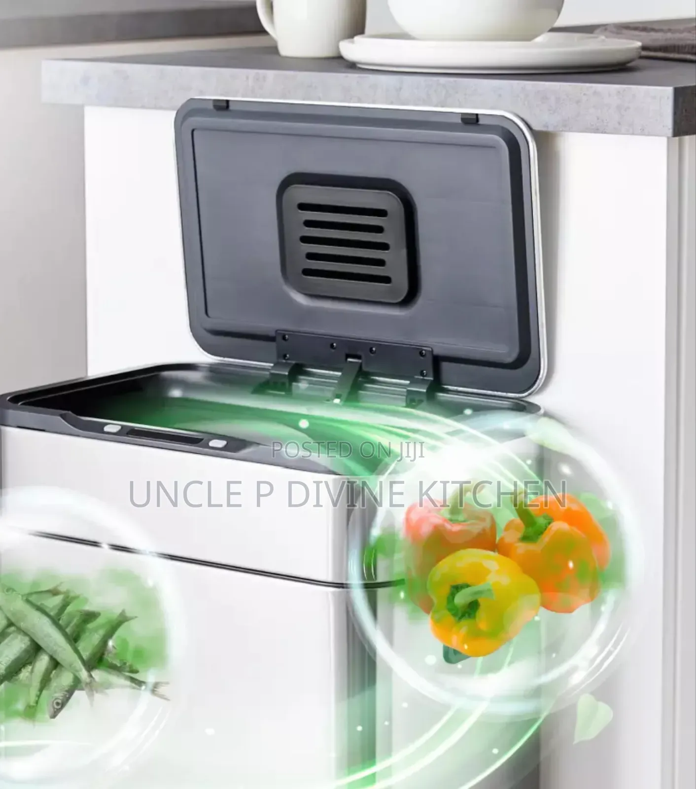 Tower 60l Ozone Hand Free Sensor Bin.