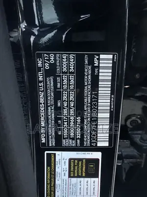 Mercedes-Benz GLS-Class GLS63 AMG 2018 Black