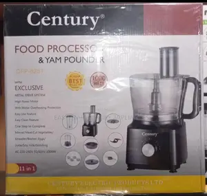 Century 11-in-1 Food Processor Yam Pounder CFP-8251