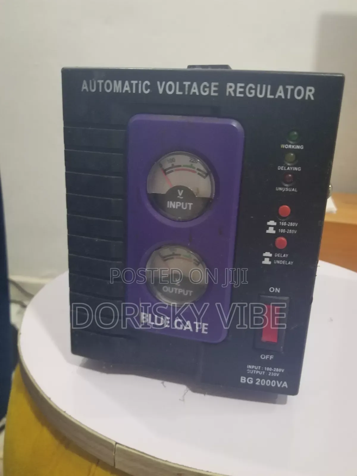 Blue Gate 2000v.A Voltage Regulator