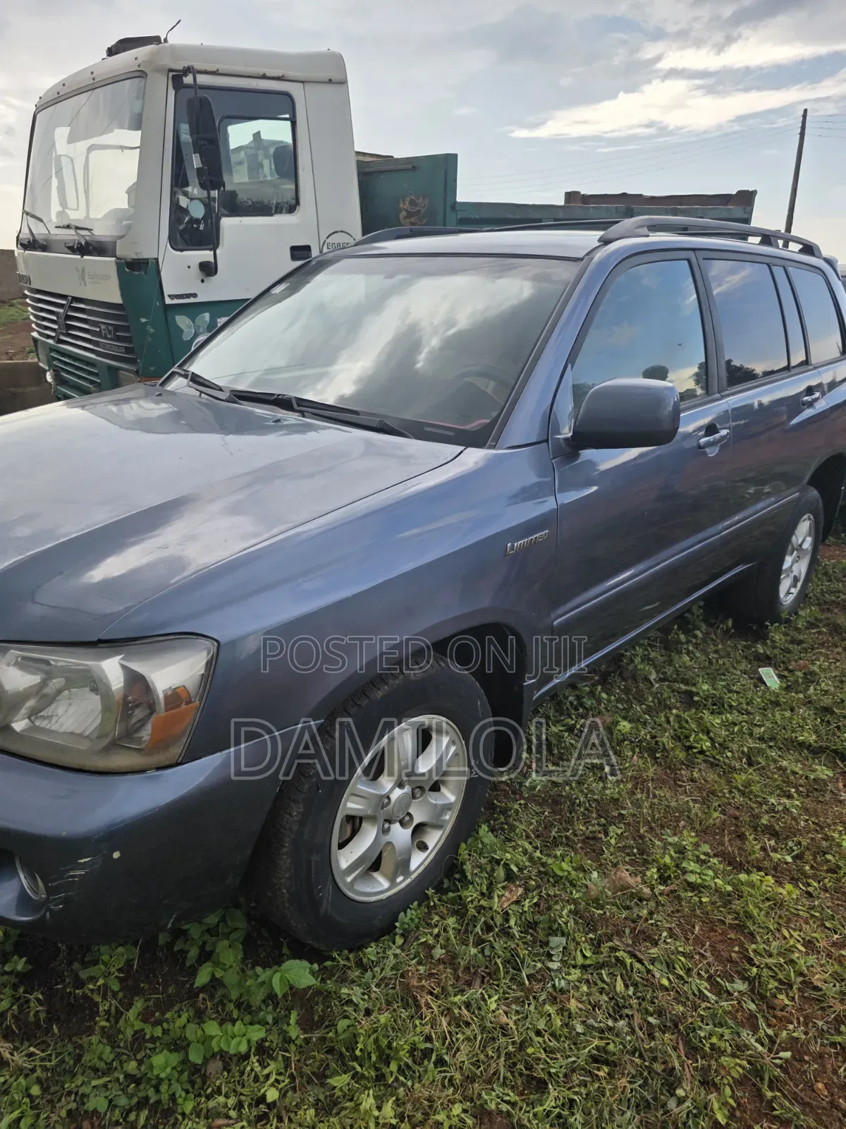 Toyota Highlander 2003 Blue