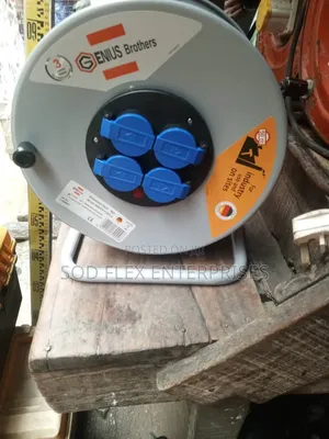 50m Industrial Site Extension Cable Reel