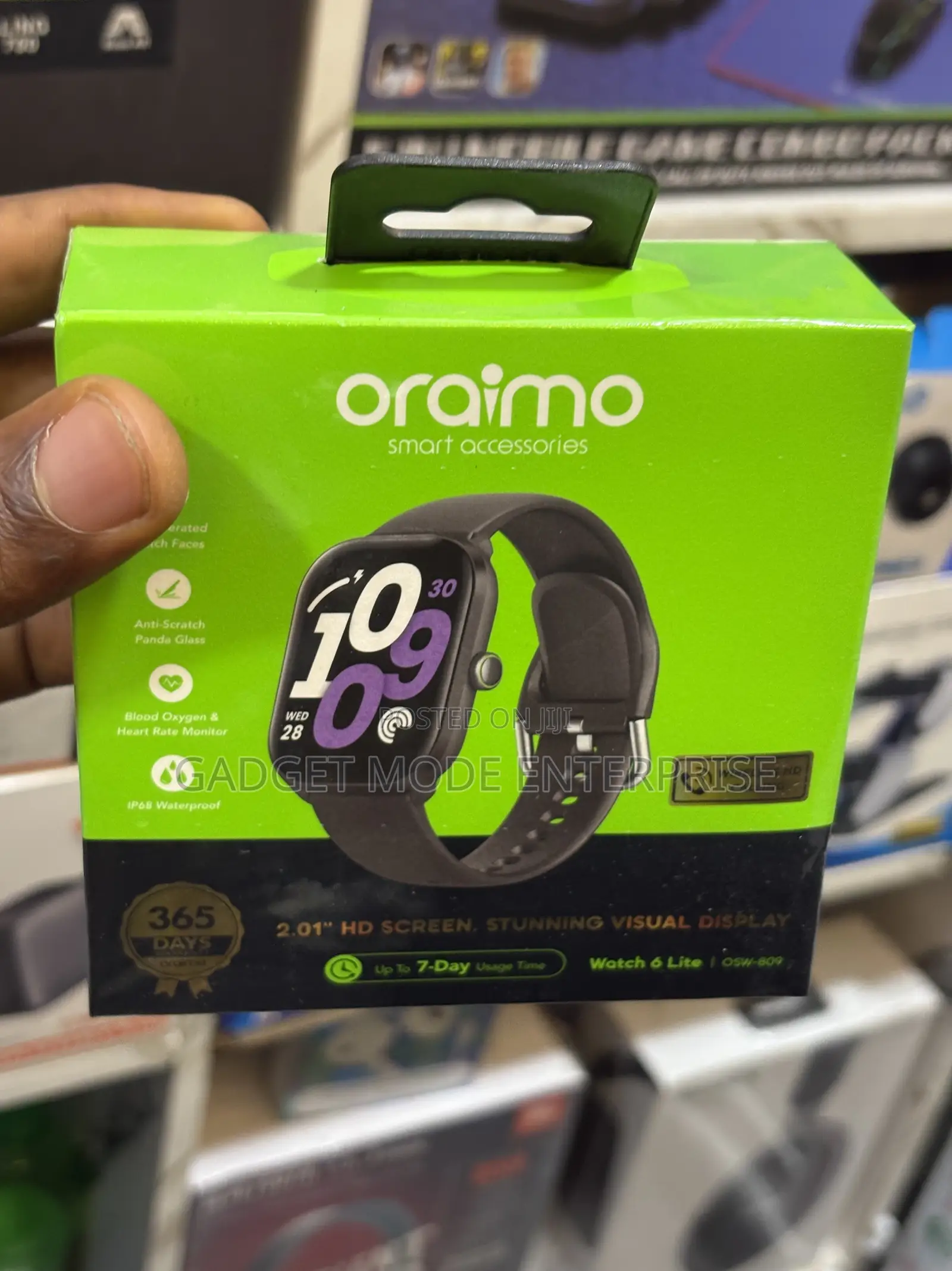 Oraimo Watch 6 Lite Waterproof Smart Watch