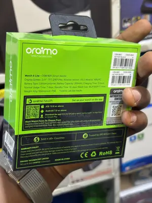 Oraimo Watch 6 Lite Waterproof Smart Watch
