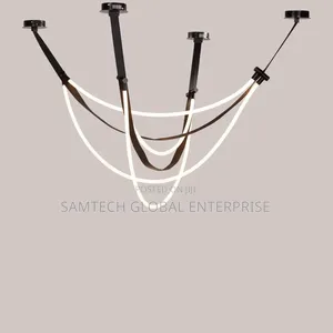 Modern Wave Led Pendant Chandelier
