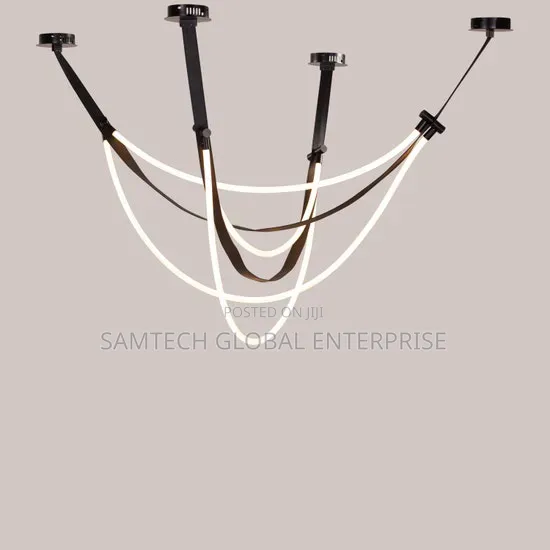 Modern Wave Led Pendant Chandelier