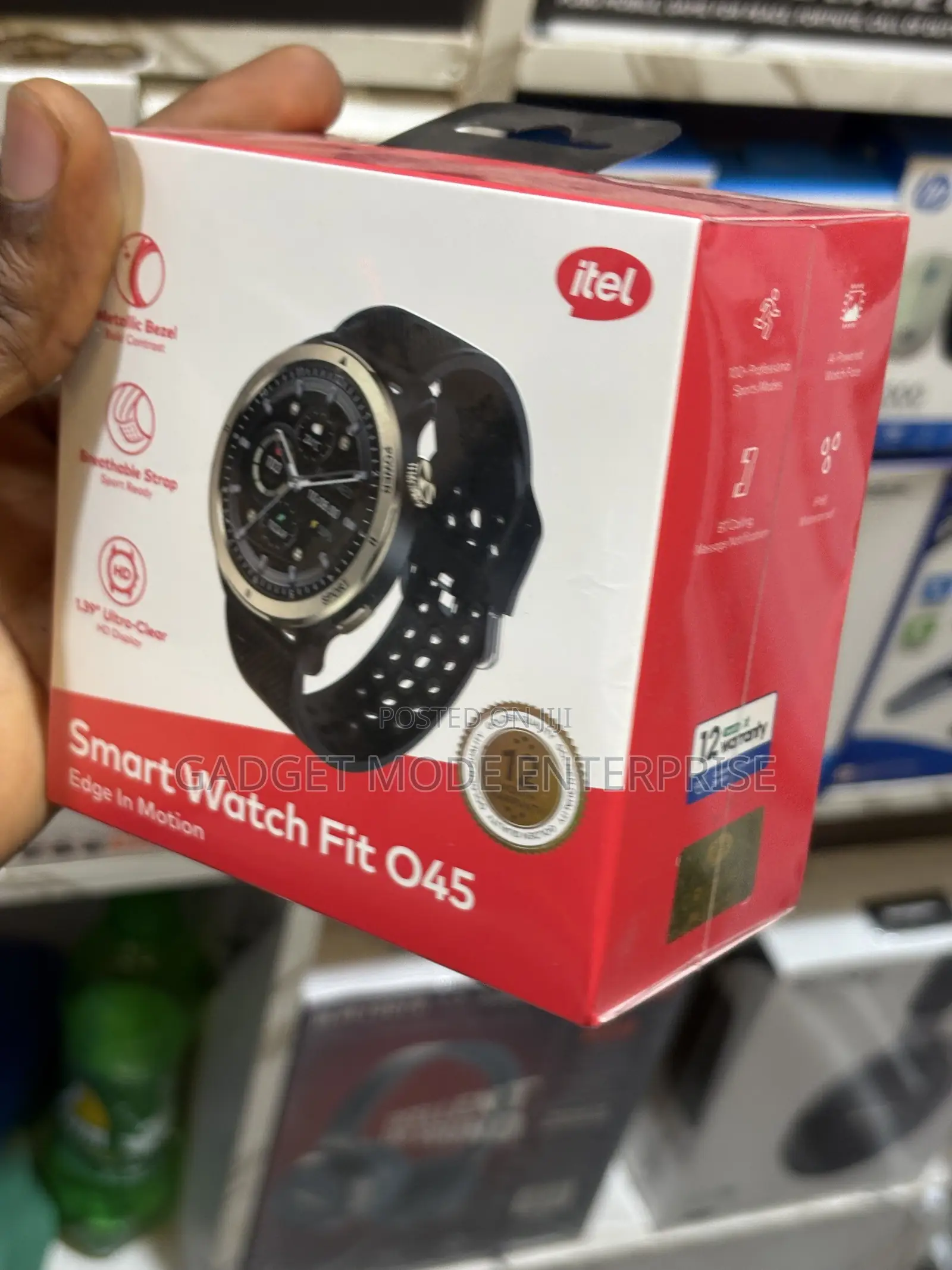 Itel 045 Smart Watch for Android and iPhone