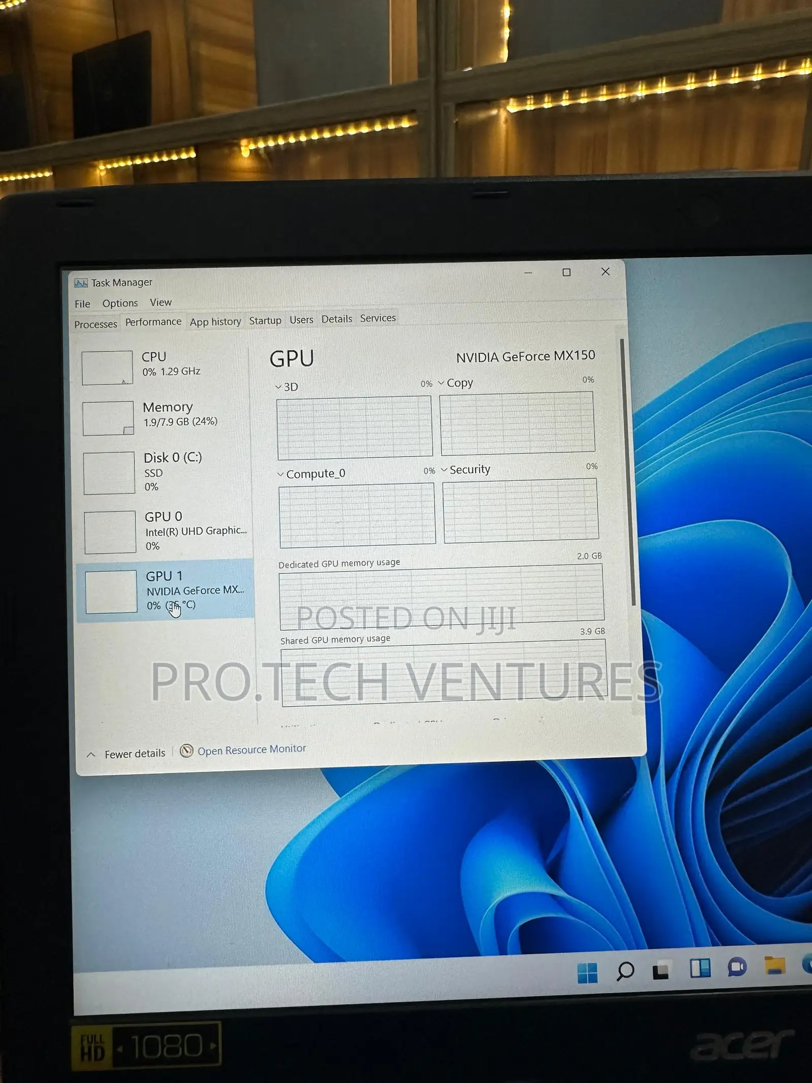 Laptop Acer Aspire E5-572G 8GB Intel Core i5 SSD 256GB
