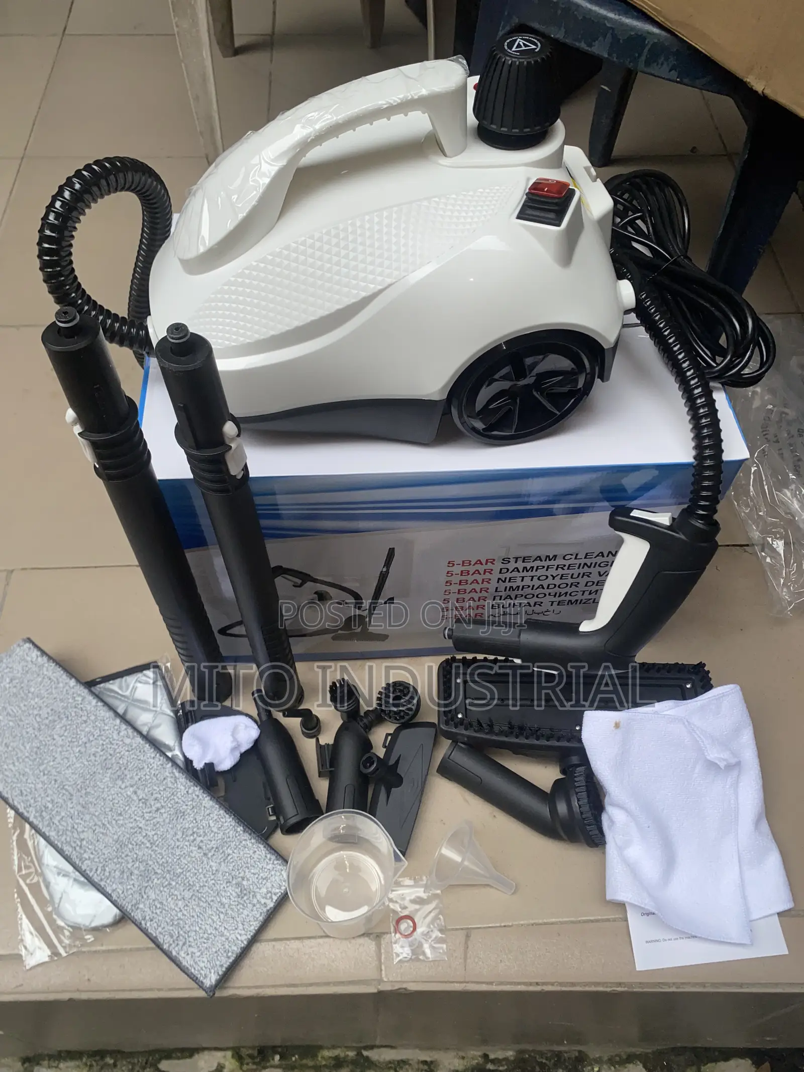Clean House 5-bar Steam Cleaner