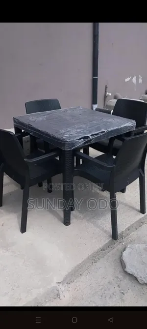 Outdoor Chair and Table