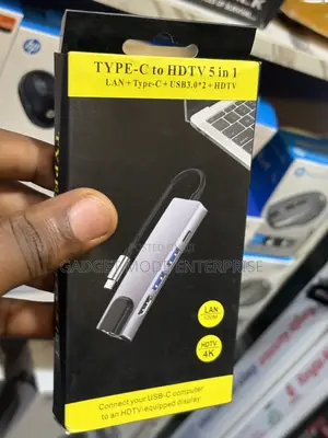 5-in-1 Type-C to HDTV Hub