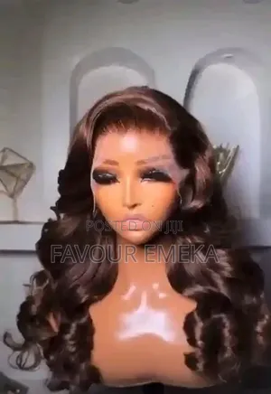 Brown Bounce Frontal Wig