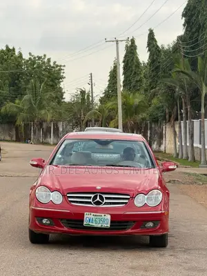 Mercedes-Benz CLK 350 Coupe 2008 Red