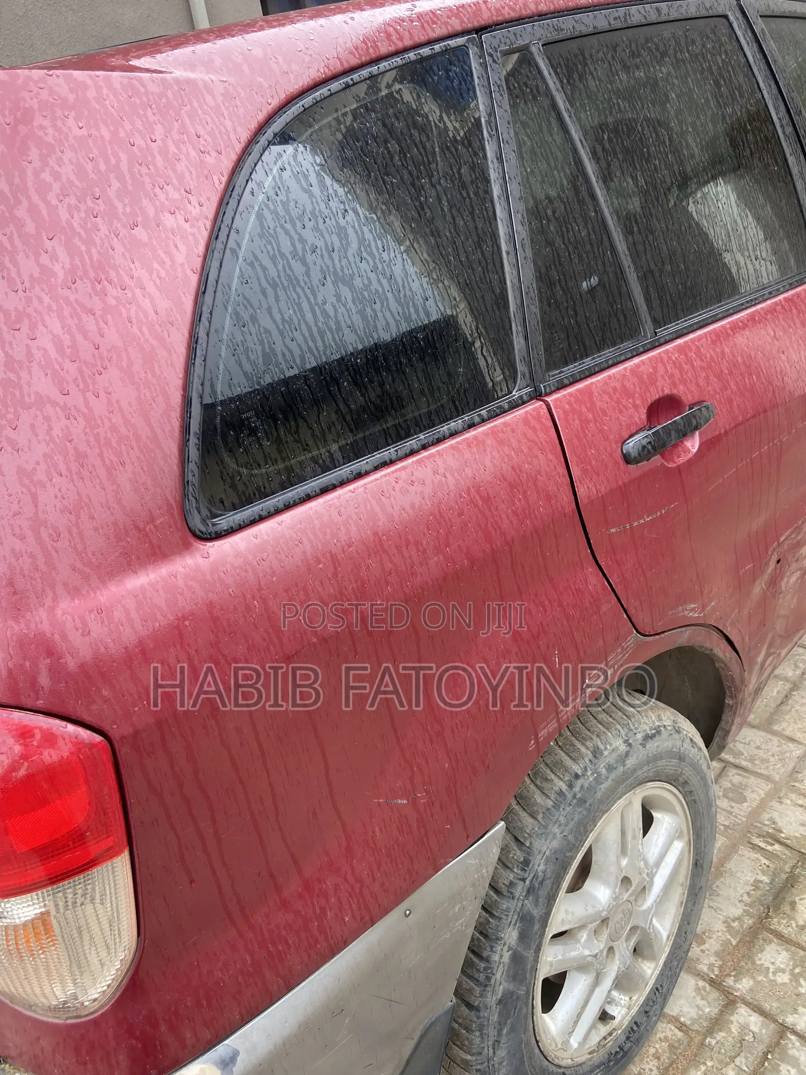 Toyota RAV4 Automatic 2004 Red