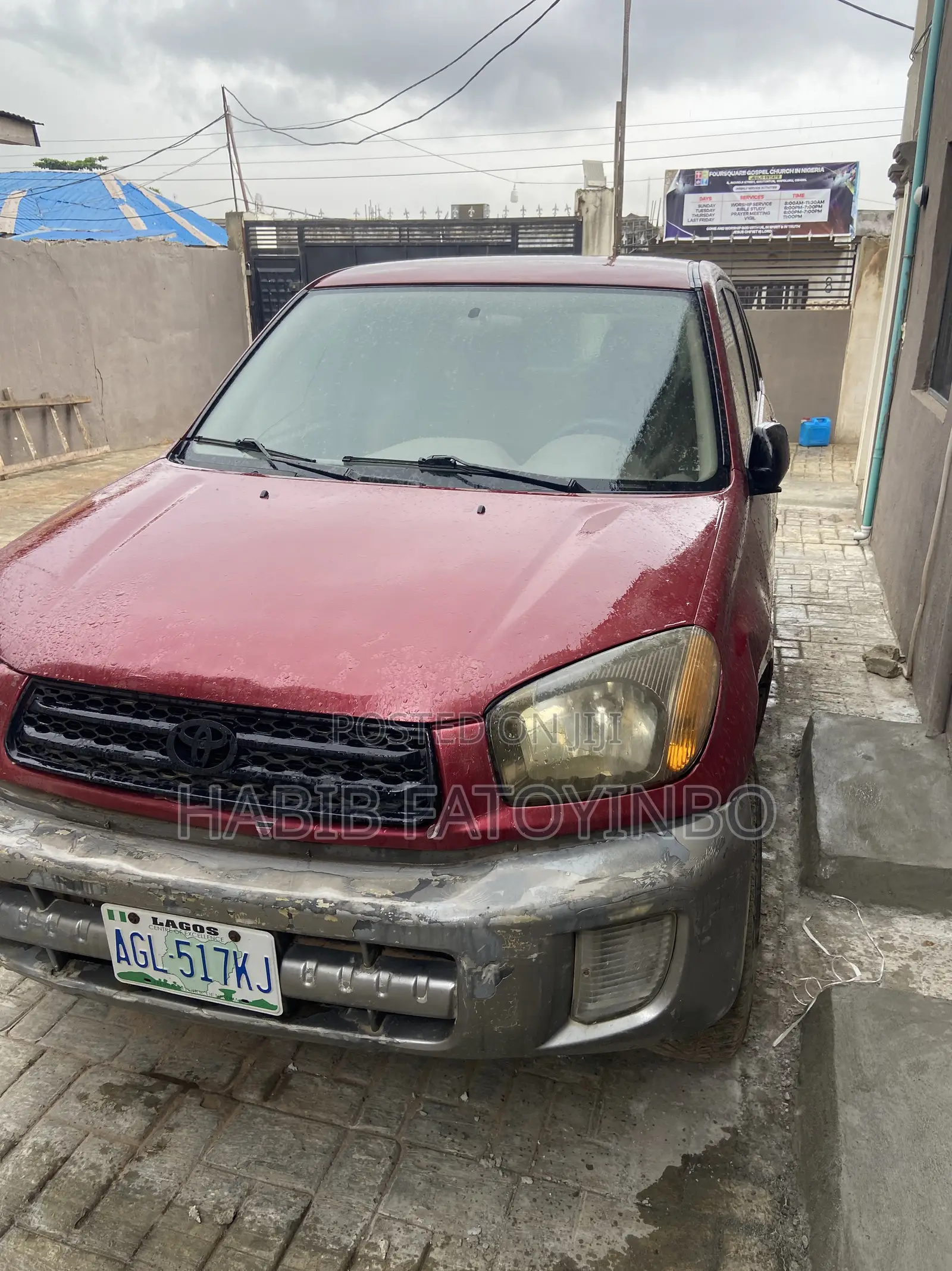 Toyota RAV4 Automatic 2004 Red