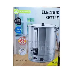 *Crownstar 55l Electric Kettle/ Tea-on