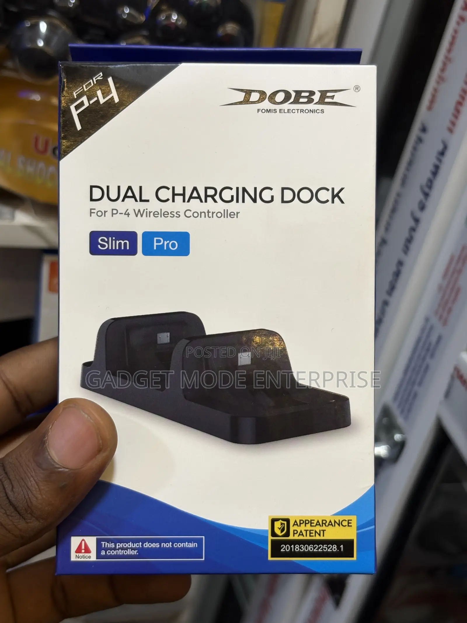 Dobe Dual Charging Dock for Ps4 Wireless Controller
