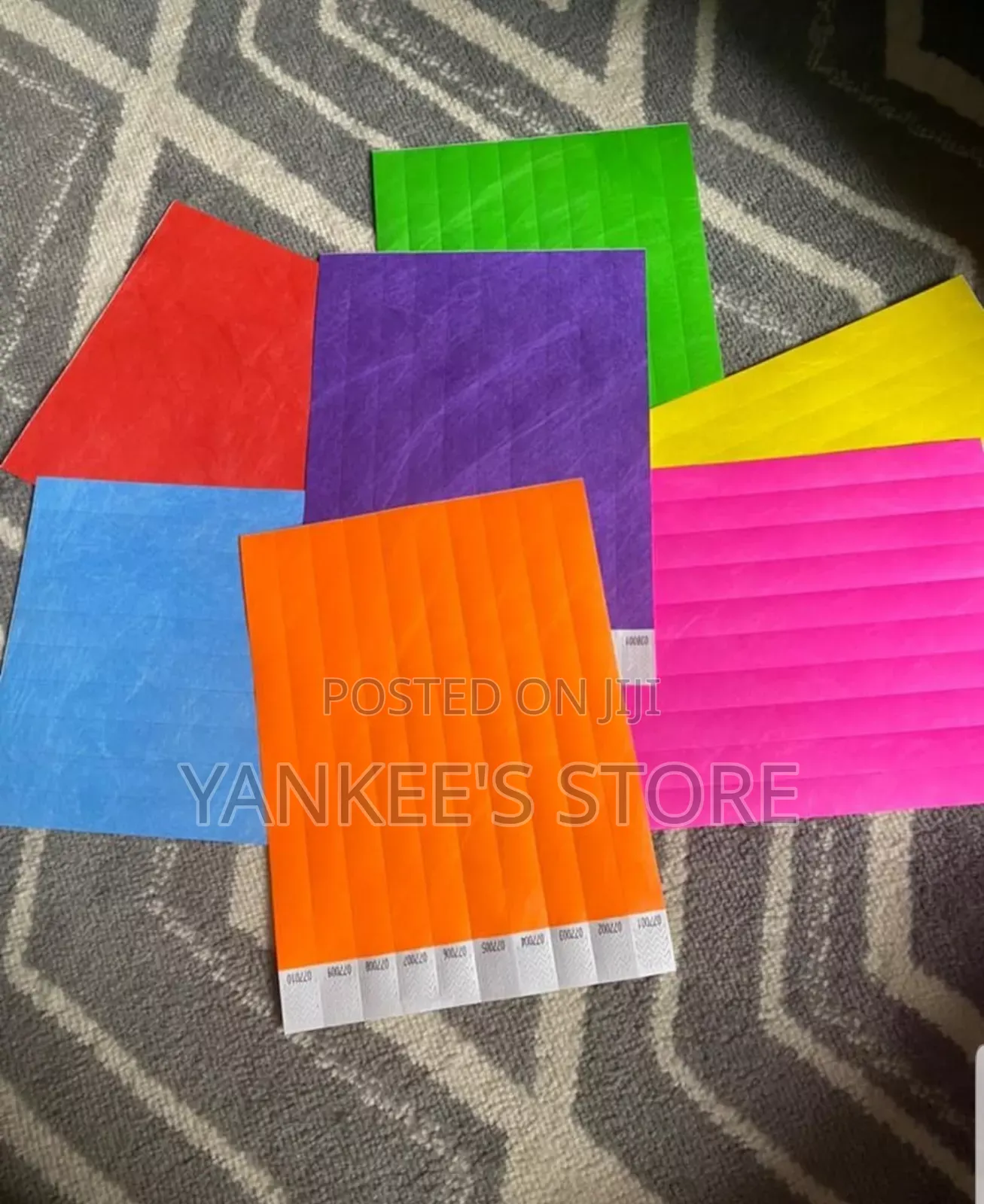 Quality Tyvek/Paper Wristbands