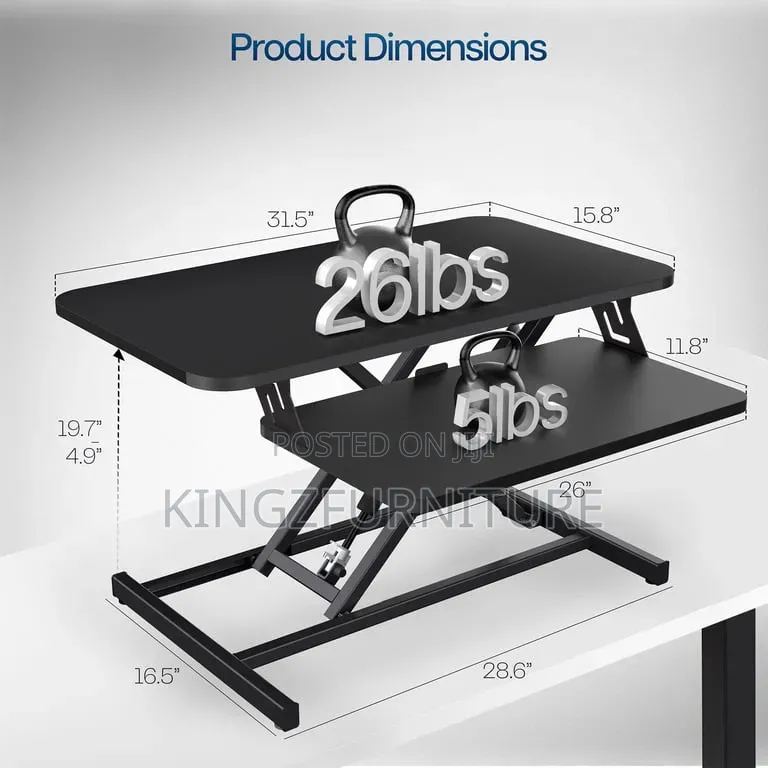 Dual-Tier Desk Riser (