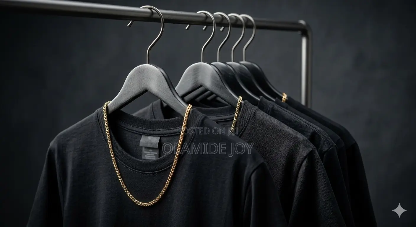 Original Plain Black T-Shirt