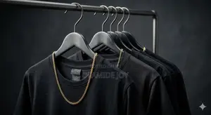 Original Plain Black T-Shirt