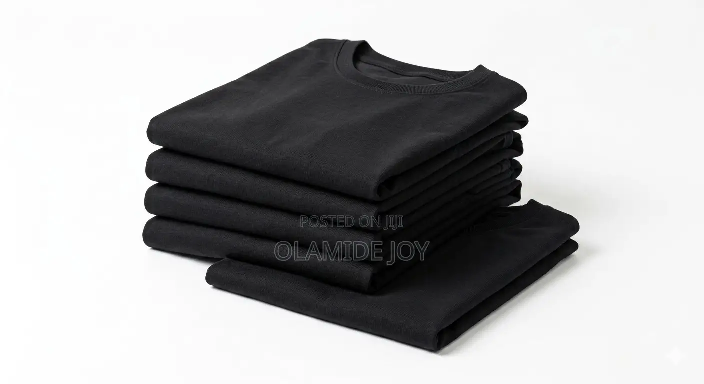 Original Plain Black T-Shirt