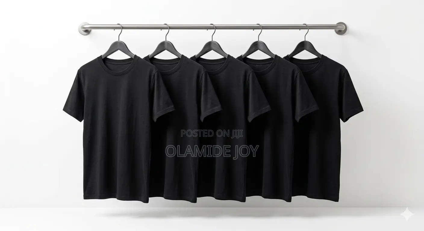 Original Plain Black T-Shirt