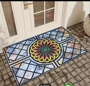 Large Size Mosaic Welcome Mat