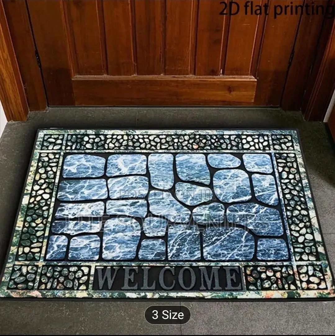 Large Size Mosaic Welcome Mat