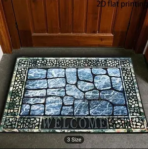 Large Size Mosaic Welcome Mat