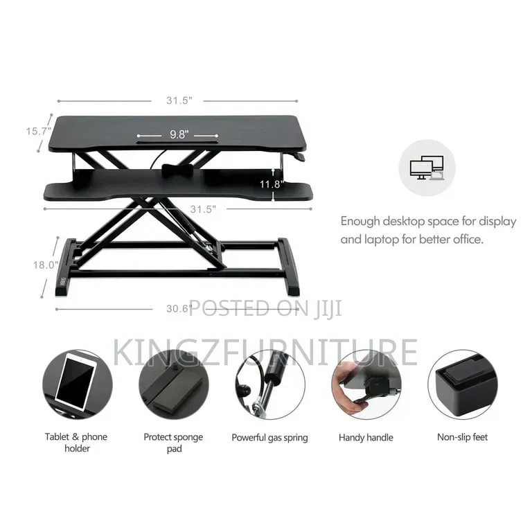 -Ergonomic Workstation Riser