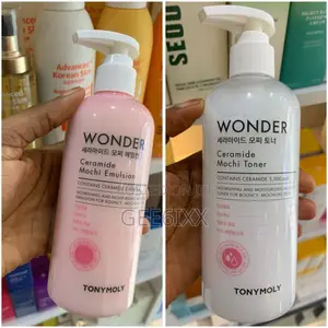 Tonymoly Wonder Ceramide Mochi Toner Emulsion Set Korean Lagos