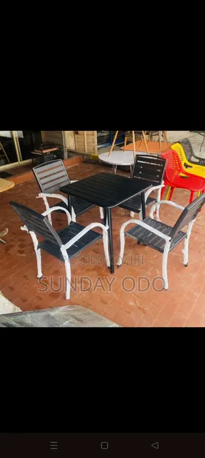 Executive Outdoor Chair and Table