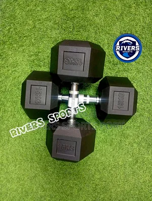 15kg Hexagon Dumbbell [A Pair]