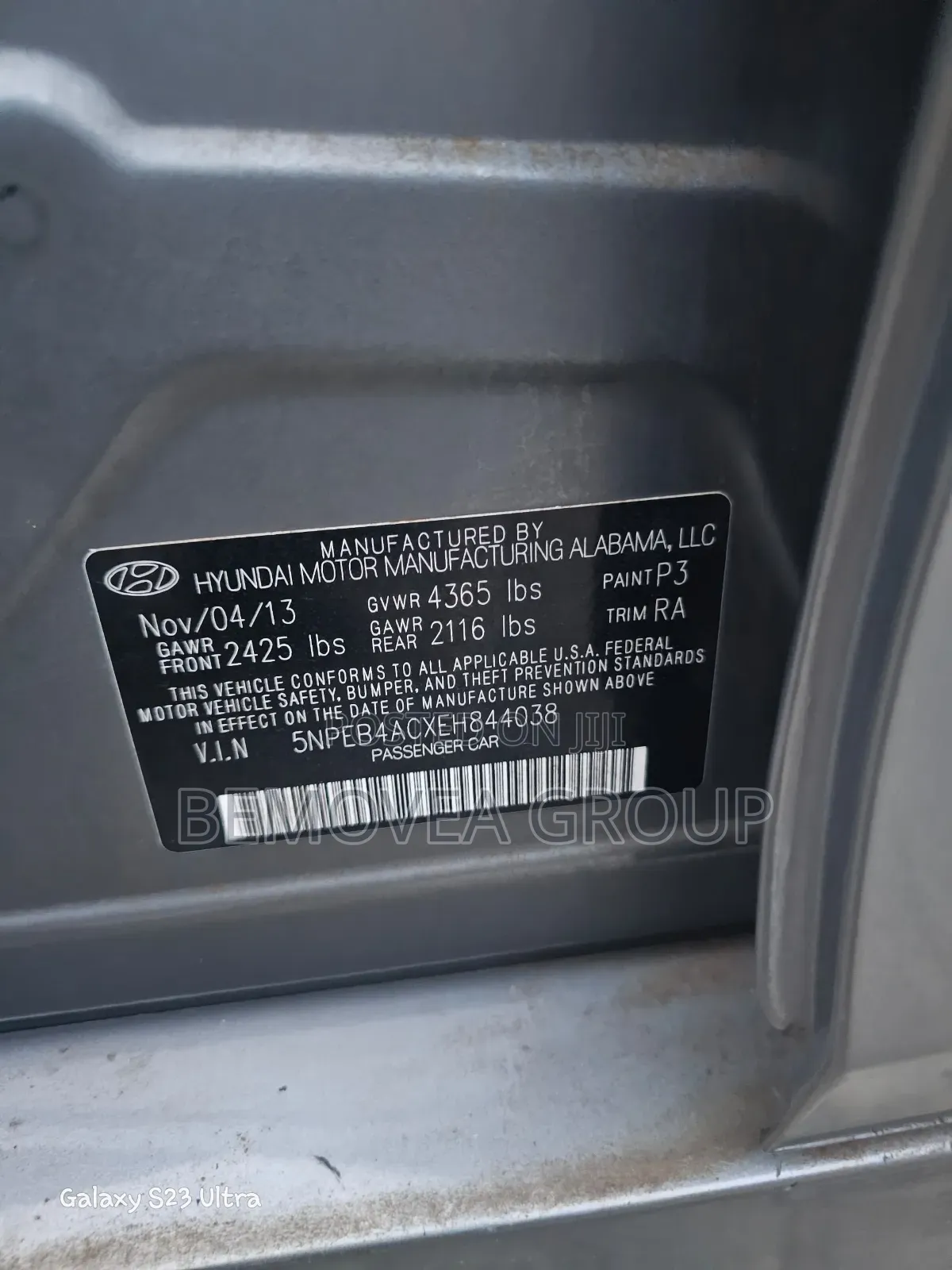 Hyundai Sonata 2013 Gray